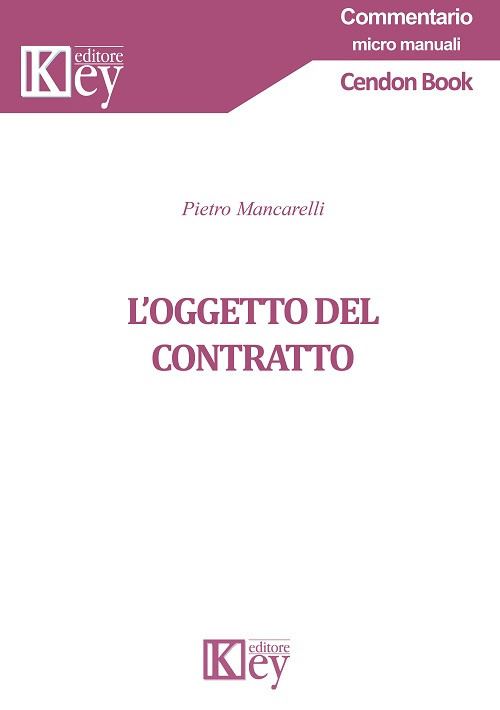 Hoepli L'OGGETTO DEL CONTRATTO