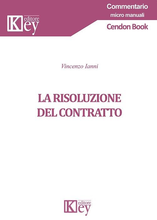 Hoepli LA RISOLUZIONE DEL CONTRATTO