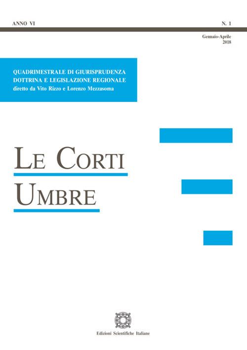 Hoepli Le corti umbre (2018). Vol. 1