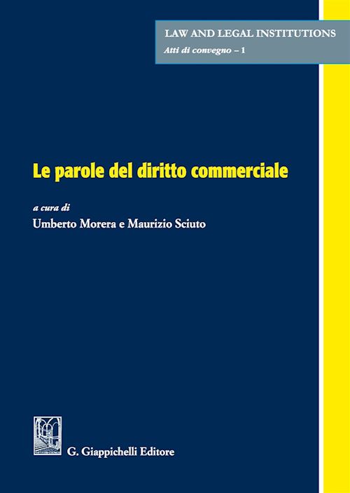 Hoepli LE PAROLE DEL DIRITTO COMMERCIALE