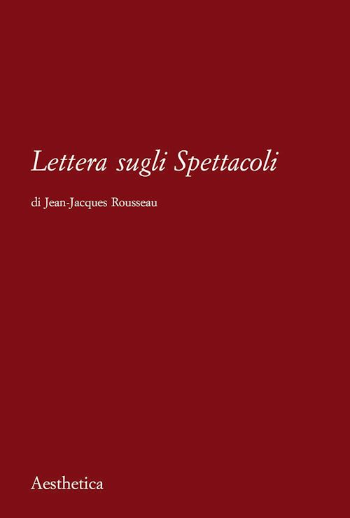 Hoepli LETTERA SUGLI SPETTACOLI