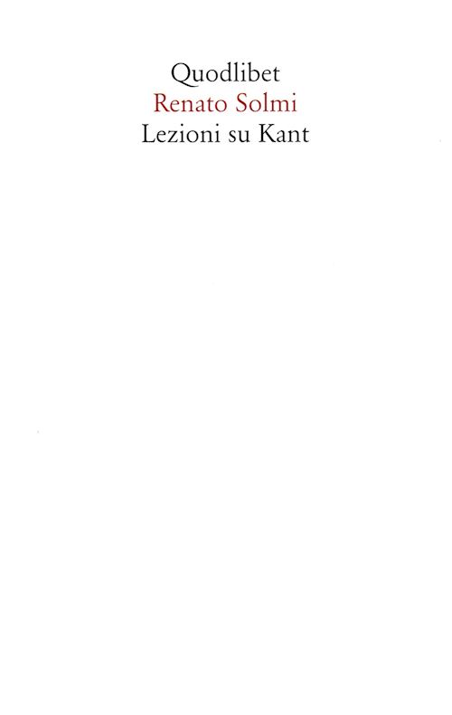 Hoepli LEZIONI SU KANT