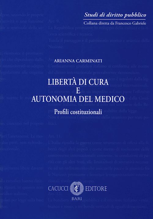 Hoepli LIBERTA' DI CURA E AUTONOMIA DEL MEDICO