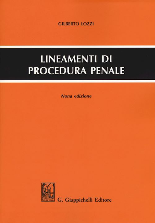 Hoepli LINEAMENTI DI PROCEDURA PENALE