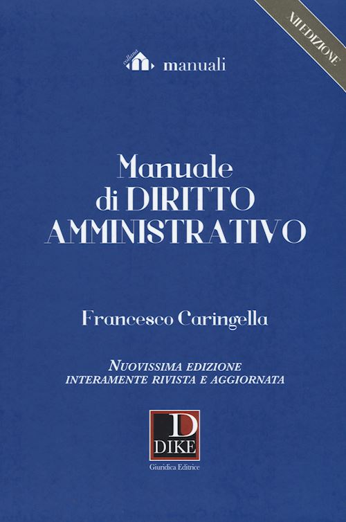 Hoepli MANUALE DI DIRITTO AMMINISTRATIVO