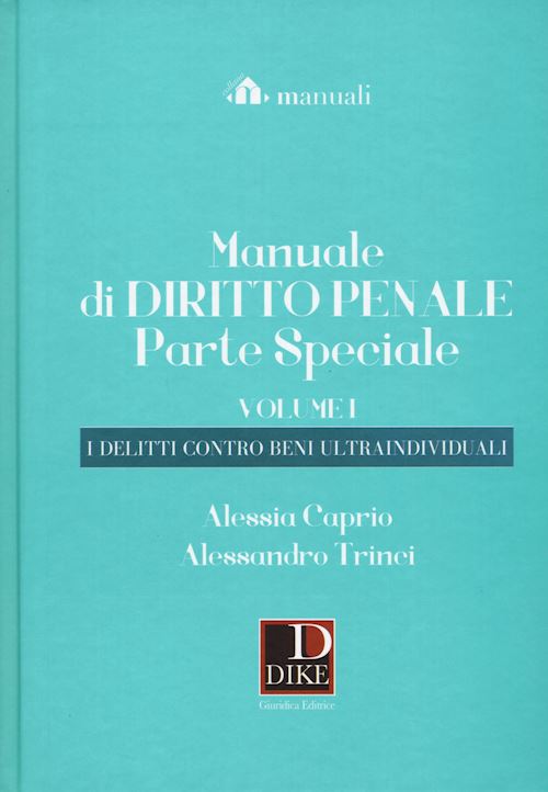 Hoepli MANUALE DI DIRITTO PENALE