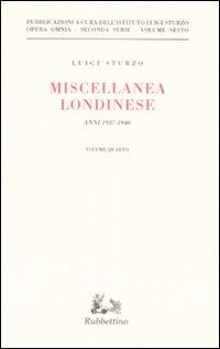 Hoepli Miscellanea londinese (1937-1940). Vol. 4