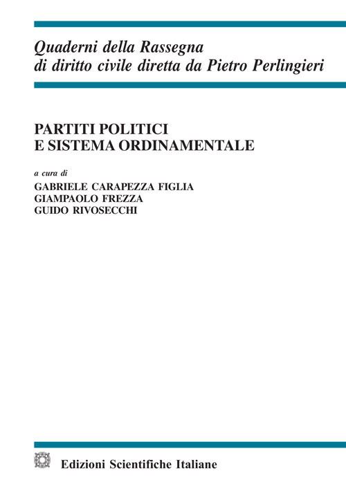 Hoepli PARTITI POLITICI E SISTEMA ORDINAMENTALE