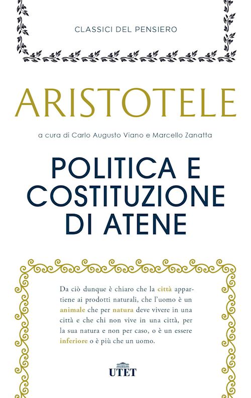 Hoepli POLITICA E COSTITUZIONE DI ATENE