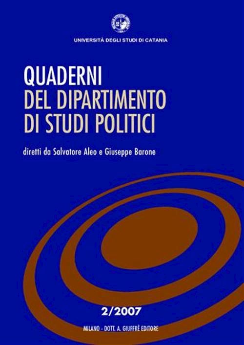 Hoepli Quaderni del Dipartimento di Studi politici
