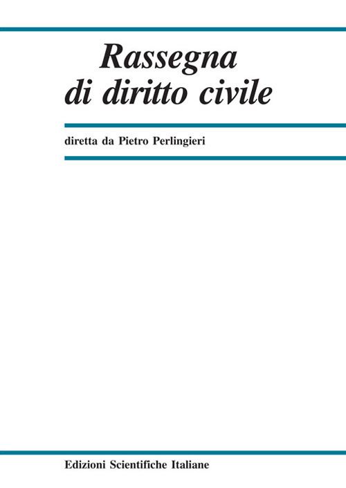 Hoepli Rassegna di diritto civile (2018). Vol. 3