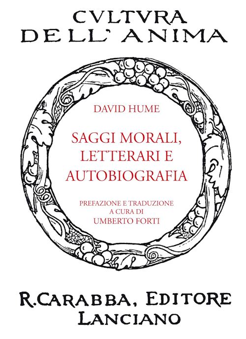 Hoepli SAGGI MORTALI LETTERARI E AUTOBIOGRAFIA'