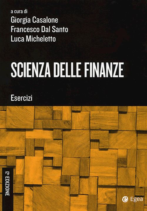 Hoepli SCIENZA DELLE FINANZE Esercizi