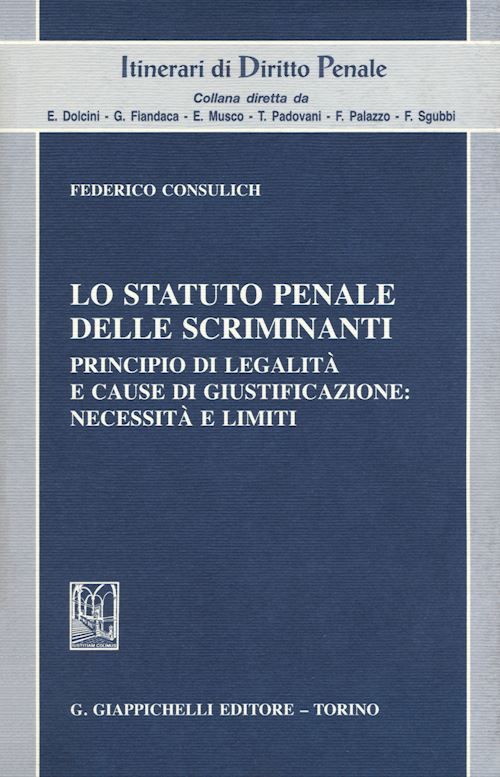 Hoepli STATUTO PENALE DELLE SCRIMINANTI