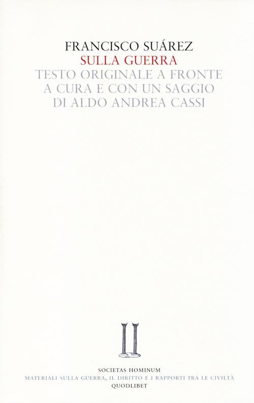 Hoepli SULLA GUERRA TESTO ORIGINALE A FRONTE