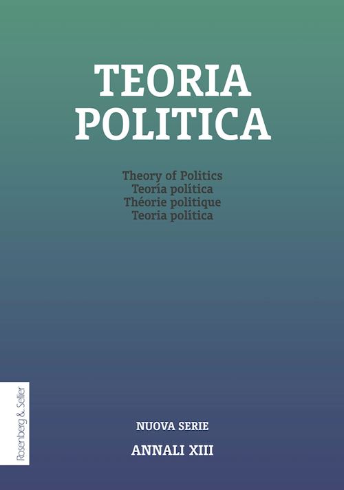 Hoepli Teoria politica (2023). Vol. 13
