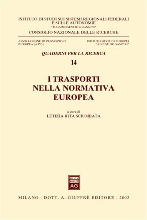 Hoepli Trasporti nella normativa europea (I)