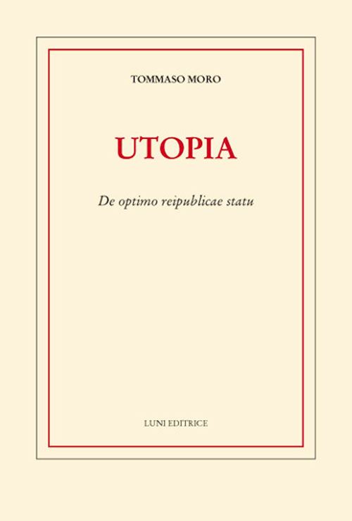 Hoepli UTOPIA DE OPTIMO REIPUBLICAE STATU