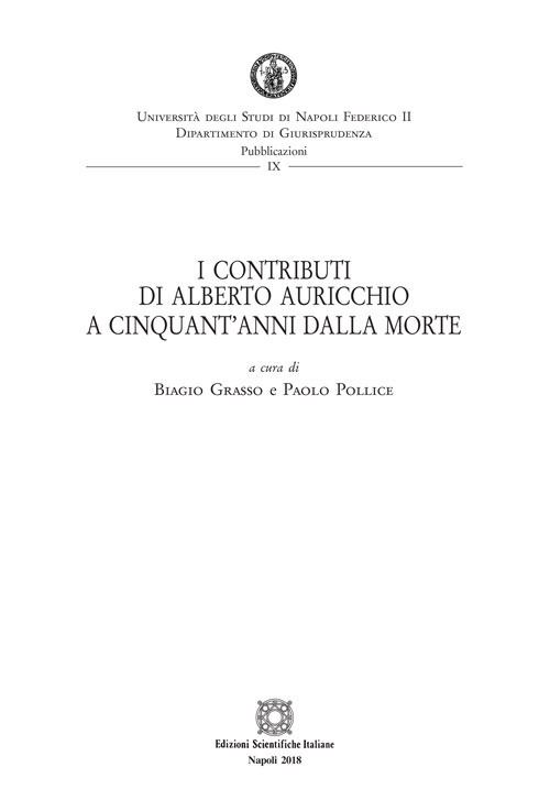 Hoepli I CONTRIBUTI DI ALBERTO AURICCHIO A CINQUANT'ANNI DALLA MORTE