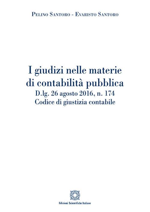 Hoepli I GIUDIZI NELLE MATERIE DI CONTABILITA' PUBBLICA