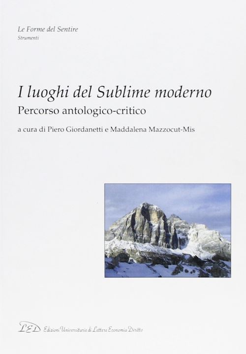 Hoepli I LUOGHI DEL SUBLIME MODERNO PERCORSO ANTOLOGICO CRITICO