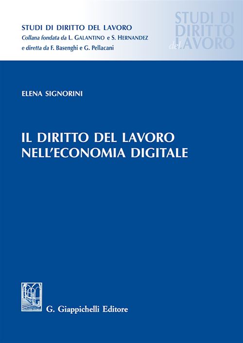 Hoepli IL DIRITTO DEL LAVORO NELL'ECONOMIA DIGITALE