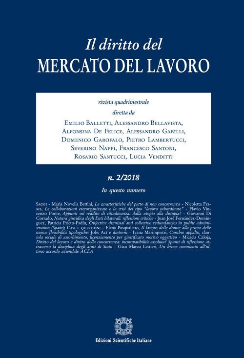 Hoepli Il diritto del mercato del lavoro (2018). Vol. 2