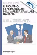 Hoepli IL RICAMBIO GENERAZIONALE NELL'IMPRESA FAMILIARE ITALIANA