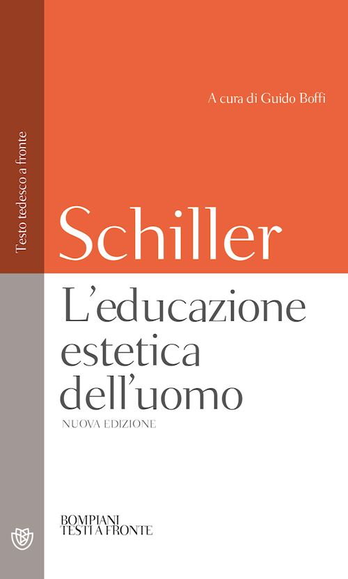 Hoepli L'EDUCAZIONE ESTETICA DELL'UOMO. TESTO TEDESCO A FRONTE