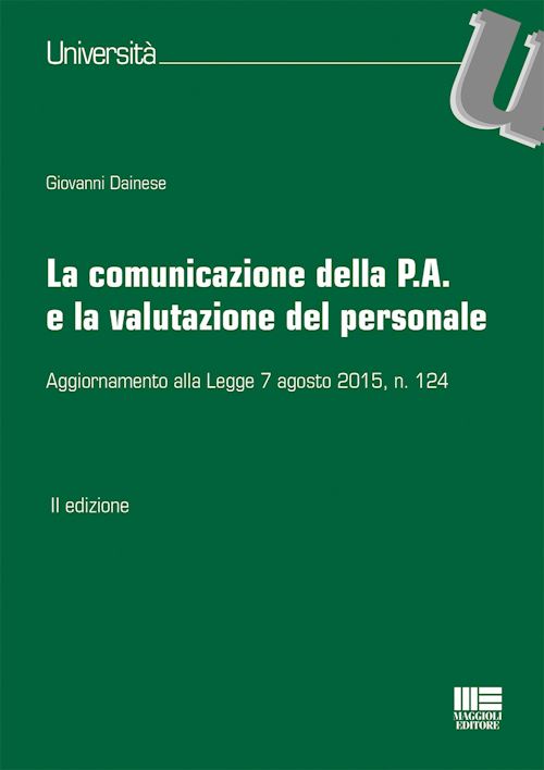 Hoepli LA COMUNICAZIONE DELLA P.A. E LA VALUTAZIONE DEL PERSONALE