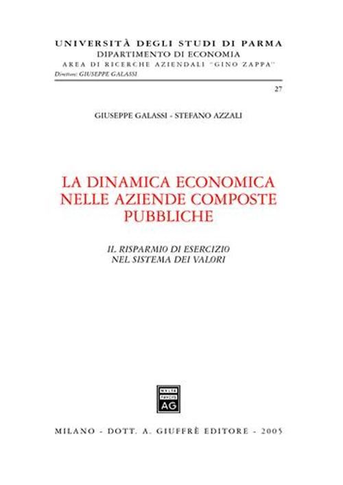 Hoepli La dinamica economica nelle aziende composte pubbliche