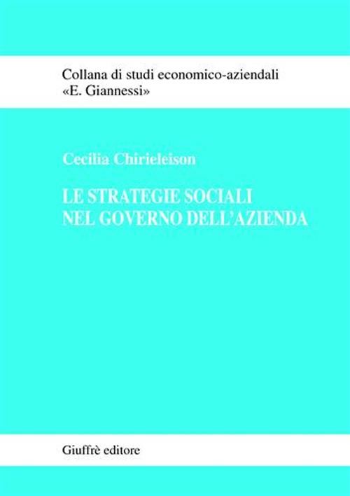 Hoepli Le strategie sociali nel governo dell'azienda