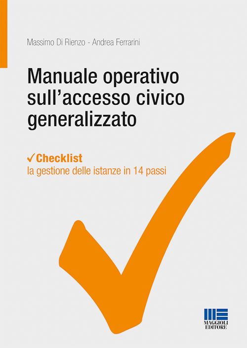 Hoepli MANUALE OPERATIVO SULL'ACCESSO CIVICO GENERALIZZATO