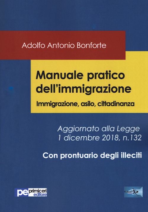 Hoepli MANUALE PRATICO DELL'IMMIGRAZIONE Immigrazione asilo cittadinanza
