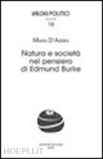 Hoepli NATURA E SOCIETA' NEL PENSIERO DI EDMUND BURKE