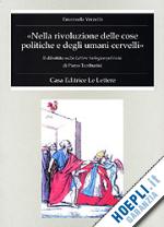 Hoepli Nella rivoluzione delle cose politiche e degli umani cervelli. Il dibattito sulle Lettere teologico-politiche di Pietro Tamburini