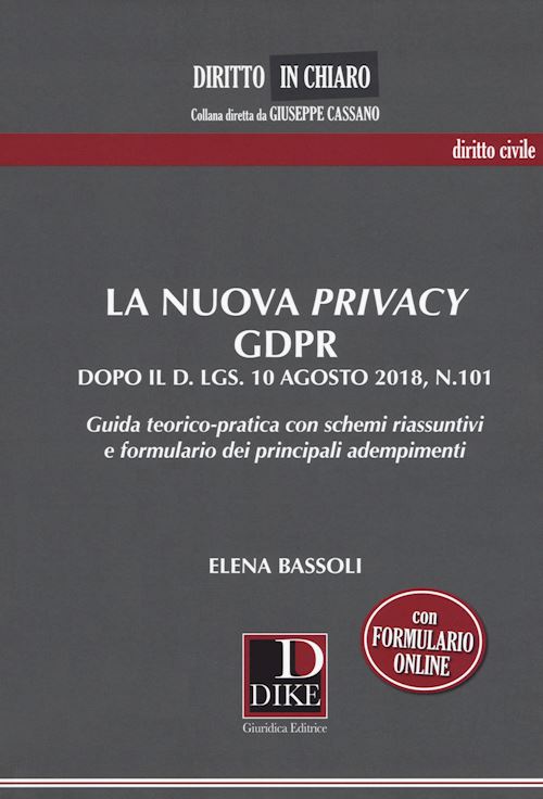 Hoepli NUOVA PRIVACY GDPR dopo il D.Lgs 10 agosto 2018 n. 101