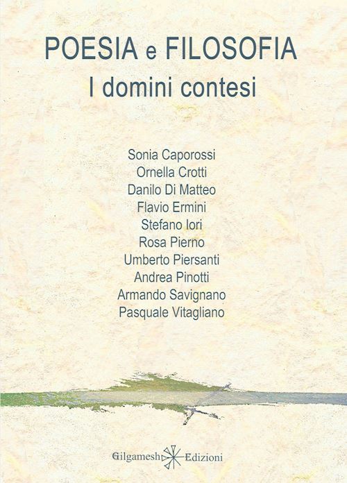 Hoepli POESIA E FILOSOFIA. I DOMINI CONTESI. CON LIBRO IN BROSSURA