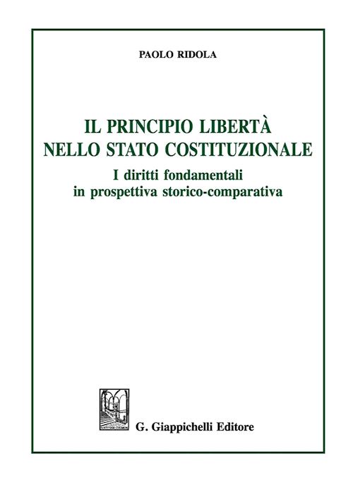 Hoepli PRINCIPIO LIBERTA' NELLO STATO COSTITUZIONALE