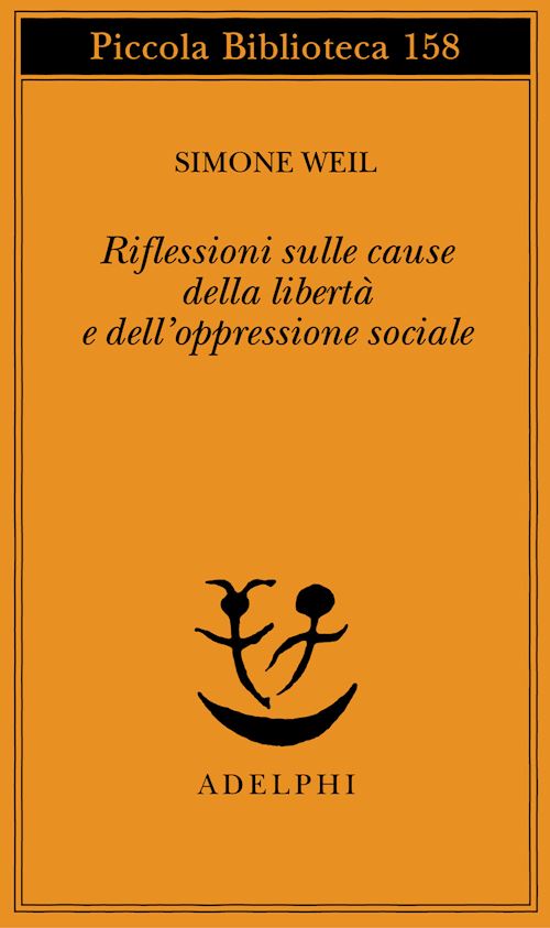 Hoepli RIFLESSIONI SULLE CAUSE DELLA LIBERTA' E DELL'OPPRESSIONE SOCIALE