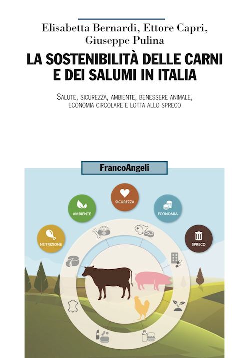 Hoepli SOSTENIBILITA' DELLE CARNI E DEI SALUMI IN ITALIA Salute sicurezza ambiente benessere animale economia circolare e lotta allo spreco