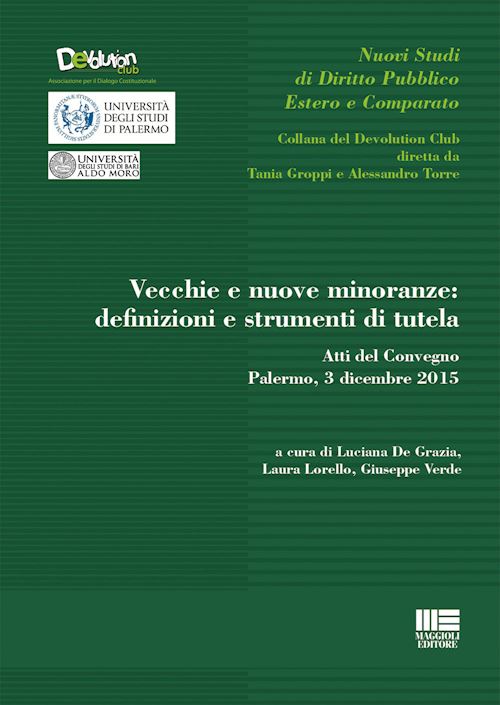 Hoepli VECCHIE E NUOVE MINORANZE: DEFINIZIONI E STRUMENTI DI TUTELA